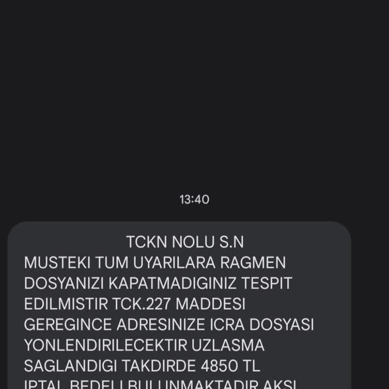SOYDANSMNLIK (SMS) Gizemli İleti Ve Bilgi Güvenliği Endişesi