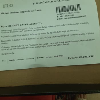 FLO Ayakkabı FLO'nun Kalitesizliği Ve Mağduriyeti