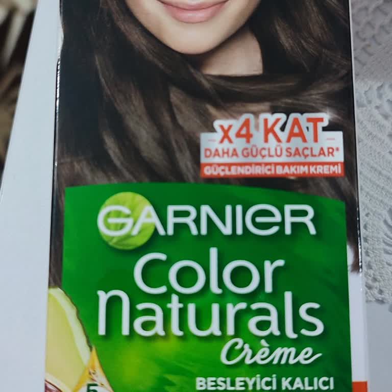 Garnier Saç Boyasını Beğenmedim