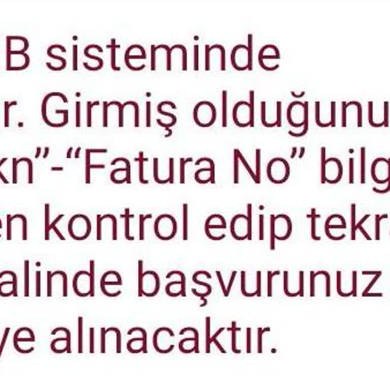 Media Markt'ın Fatura VKN/TCKN Yanlış Vergi Muaftan Yararlanamıyorum