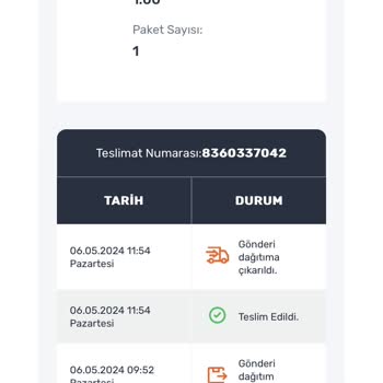 Aras Kargo Philips Epilatörü Teslim Etmedi Ama Etti Gösterdi