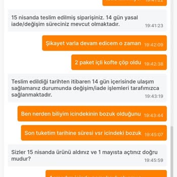 Migros Bozuk Ürünün İadesi