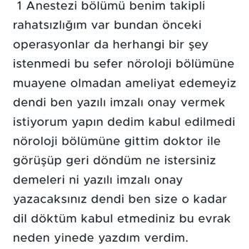 Medical Park Hastanesi Hastane İşleyişindeki Aksaklıklar Ve Mağduriyetim