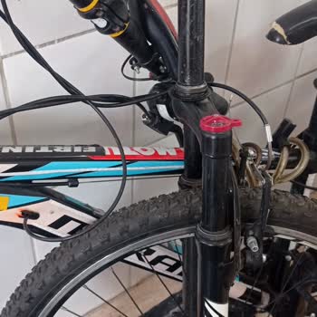 Ümit Bisiklet Ön Amortisör Kırılması