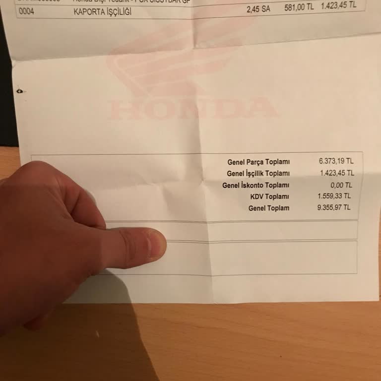 Honda Motosiklet Honda Servis Hüsranı: Bursa'da Kalite Nerede?