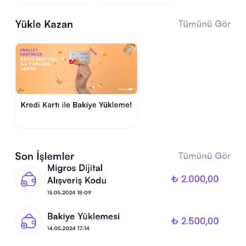 Migros Wallet Alışveriş Kodu Uygulaması Kaldırılsın