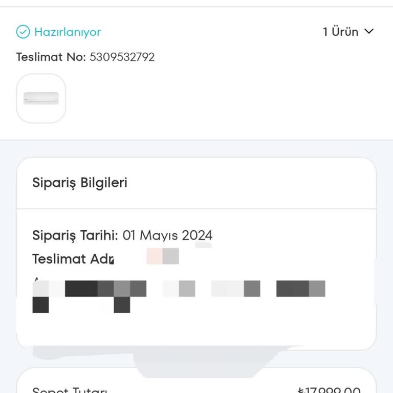 A101 Ürün Kargolamıyor