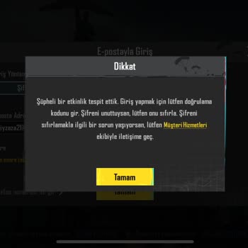 Facebook Hesabımı Kapattım PUBG Hesabımı Alamıyorum