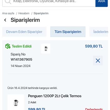 D&R Sattıkları Ürünün Arızalı Olması Umurlarında Değil