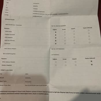 D Smart Şikayetçiyim Hakları Olmayan Parayı Talep Ediyorlar