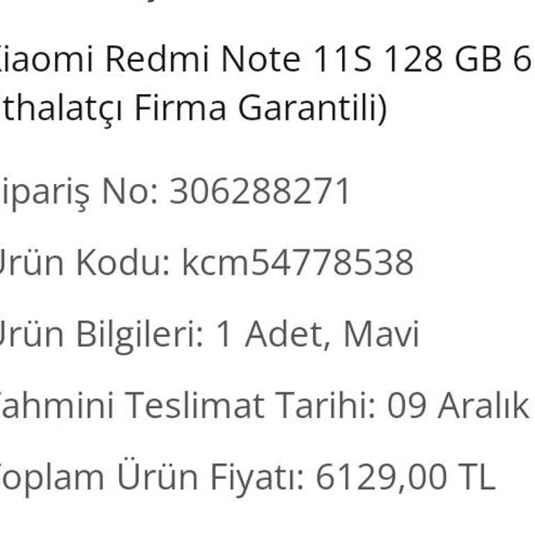 Çiçek Sepeti'nden Aldığım Xiaomi Telefonum IMEI Kopyalandı