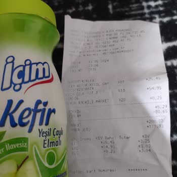 Pehlivanoğlu'ndan Aldığım İçim Kefir Tarihi Geçik Bozuk Mal Satımı