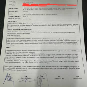 Beko Mahkeme Kararına Rağmen Ürün Değişimi Yapılmıyor