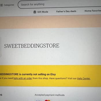 Etsy.com Etsy Sebepsiz Hesap Kapatma