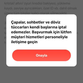 Soulchill Hesabımı Silmek İstiyorum