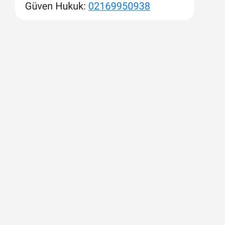 Güven Hukuk (Sms) Güven Hukuk Şikayet