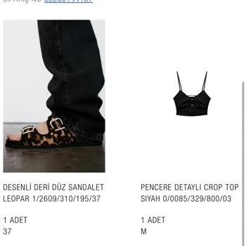 Zara Online Ürün İade Yapılmaması