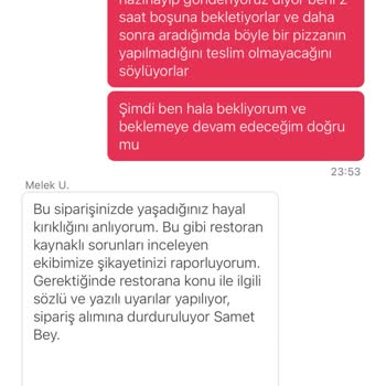Yemeksepeti 4 Saat Bekleyiş Sonucu Soğuk Pizza Hayal Kırıklığı