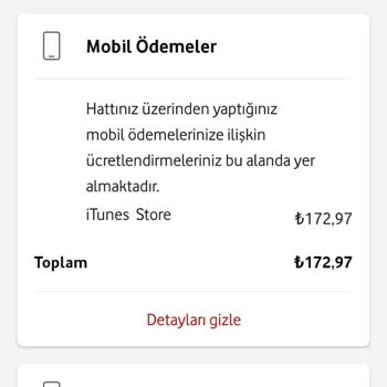 Vodafone Mobil Ödeme Sorunu