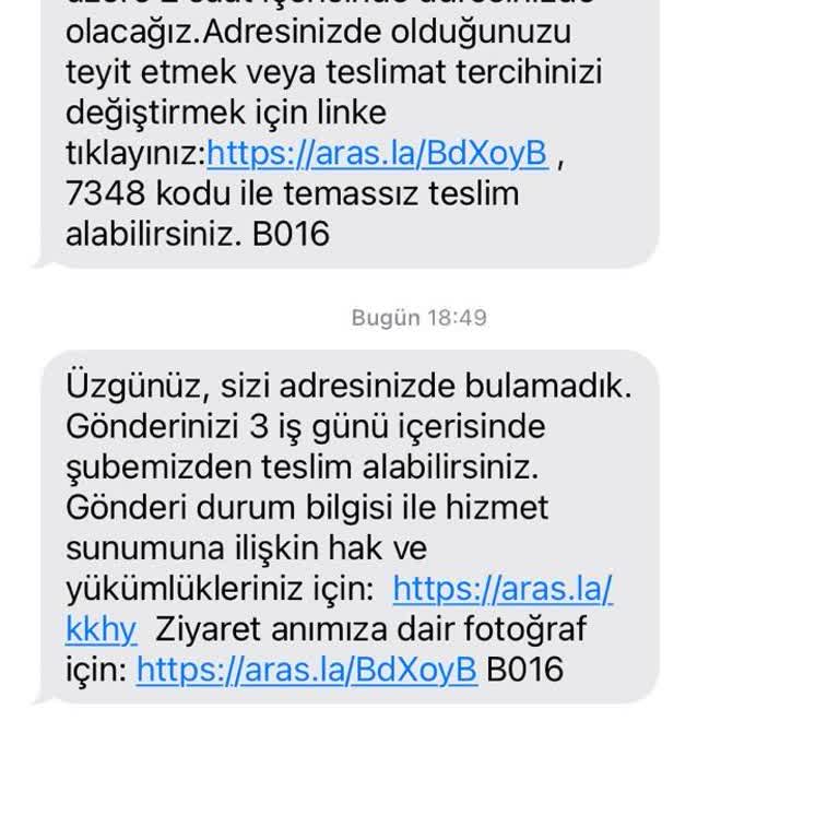 Aras Kargo'nun Yaşattığı Mağduriyet