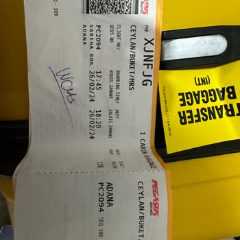 Pegasus Hava Yolları Şt