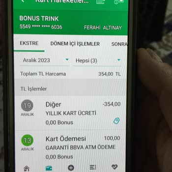 Garanti Bankası Kart Ücreti