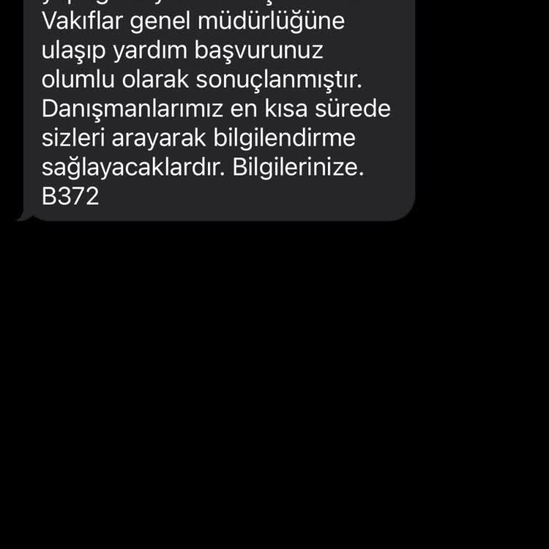 Vakıflar Genel Müdürlüğü 0(850) 711 70 48
