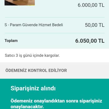 Sahibinden Param Güvencede Uygulaması