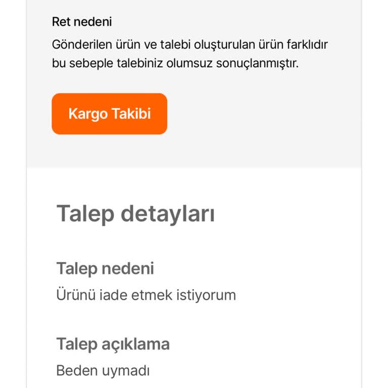 Hepsiburada İadem Reddedildi Kargo Ortada Yok, Paramı İade Alamıyorum