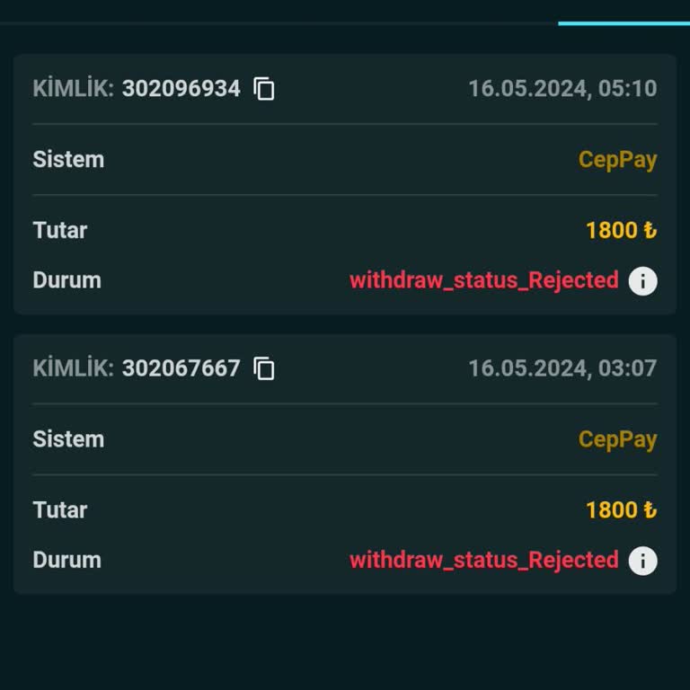 Betropol Çekim Ödemez