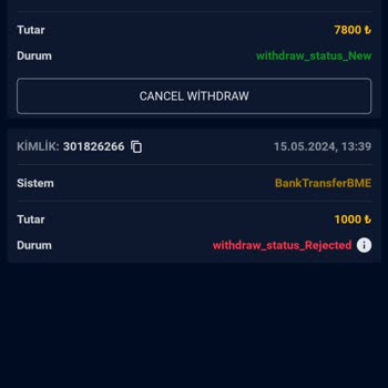Radabet Haksız Yere Kazancımı İptal Etti