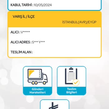 PTT Kargo Eyüp Şube Dağıtıma Çıkarılmayan Kargo