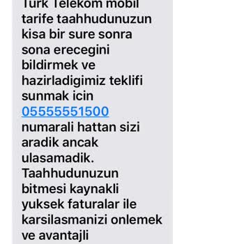 Türk Telekom Haksız Yere Faturalandırma