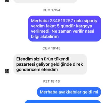Shopier Stok Olmadığı Halde Satılan Ve 10 Gündür Gönderilmeyen Sipariş
