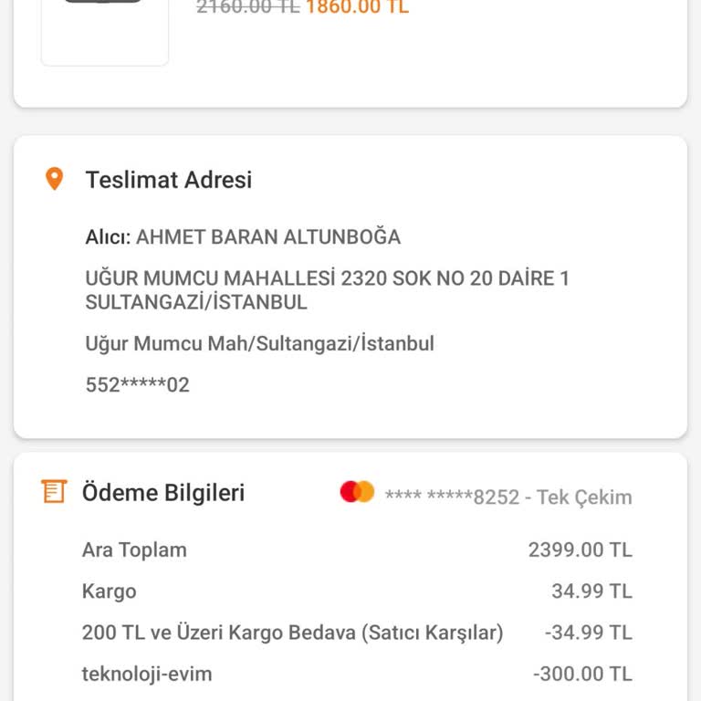 Tosla Para İadesi Sorunu