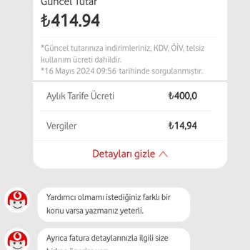 Vodafone Tarife Ücretini Sözleşme Şartlarına Uygunsuz Arttırıyor