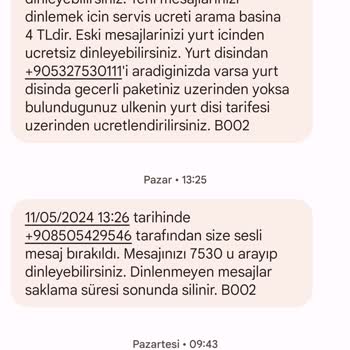 +908505429546 Vodafone Yanıltıcı Arama