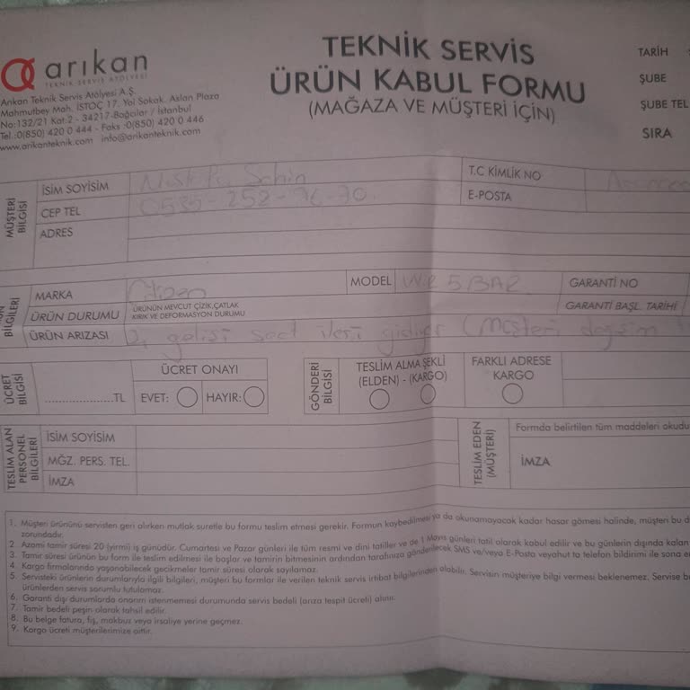 Citizen Saat Axis AVM'de Satın Aldığım Saatin Sorunları