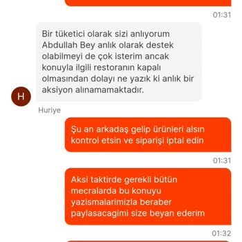Migros Yemek Üzerinden Verilen Sipariş Ve Müşteri Hizmetleri Yaklaşımı