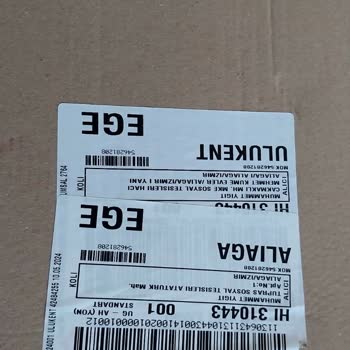 Aras Kargo Aliağa İzmir Verdiğimiz Adrese Teslimat Yapmıyorlar