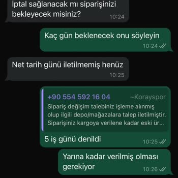 Koray Spor Çalışanlarının Dikkatsizliği Ve Üslubu