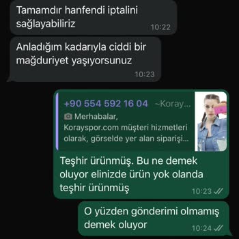 Koray Spor Çalışanlarının Dikkatsizliği Ve Üslubu