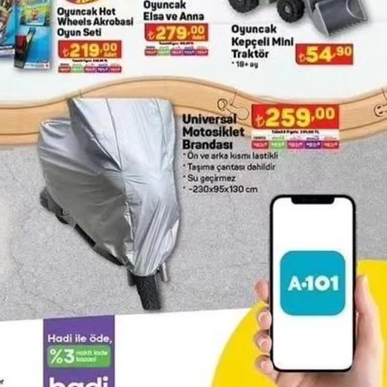 A101 Universal Motor Brandası Bulamamak!