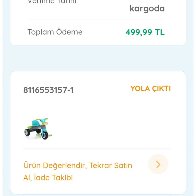 Ebebek'ten Alışveriş Yapma Hatası