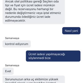 Hotels.com Ücret İadesi Yapılmadı