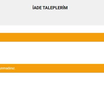 Saat & Saat İade Sürecinde İletişim Sorunları