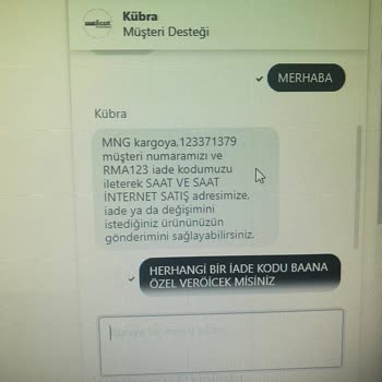 Saat & Saat İade Sürecinde İletişim Sorunları