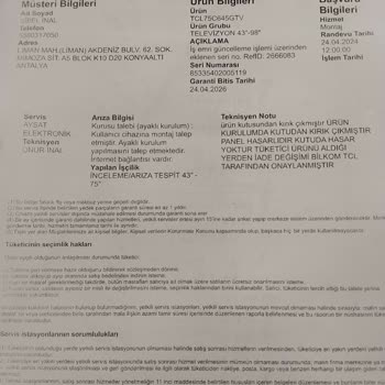 A101 Mağazasından TV Aldık Kutudan Kırık Cıktı TV Mağdur Etti Bizi