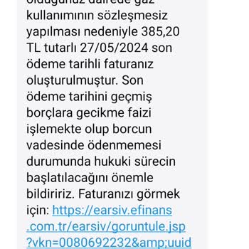 Aksa Gaz Aksa Doğal Mağduriyeti