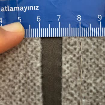Kelebek Mobilya Viena Sandalye Deri Şeritlerinin Eşit Olmaması